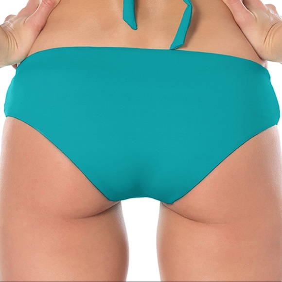 Becca rebecca virtue color code Keyhole Hipster Bikini Bottoms Arcadia XS - Picture 2 of 4